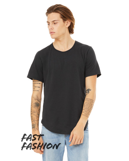 Bella+Canvas 3055C - Men's Jersey Short-Sleeve Ringer T-Shirt