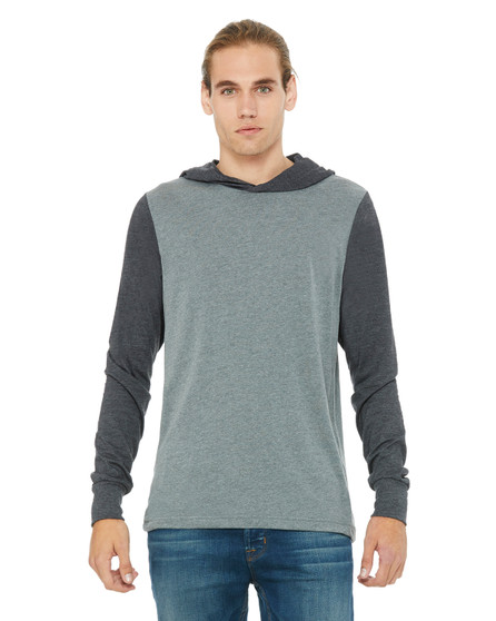 3512 Bella + Canvas Unisex Jersey Long-Sleeve Hoodie 3512 Bella + Canvas Unisex Jersey Long-Sleeve Hoodie