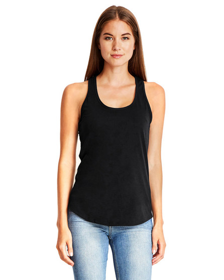 6338 Next Level Ladies' Gathered Racerback Tank