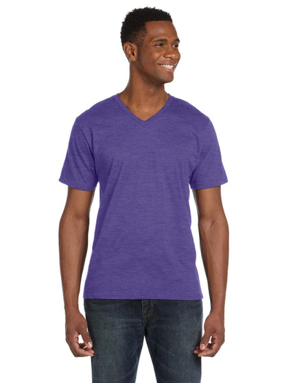 982 Anvil Adult Lightweight V-Neck T-Shirt