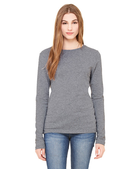 B6500 Bella + Canvas Ladies' Jersey Long-Sleeve T-Shirt B6500 Bella + Canvas Ladies' Jersey Long-Sleeve T-Shirt