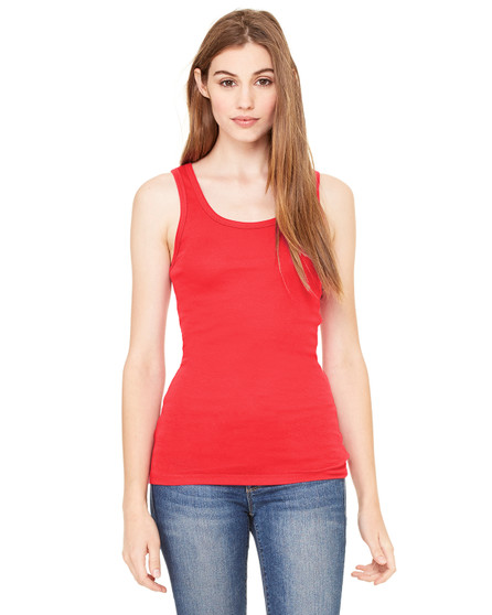 B8780 Bella + Canvas Ladies' Sheer Mini Rib Tank B8780 Bella + Canvas Ladies' Sheer Mini Rib Tank