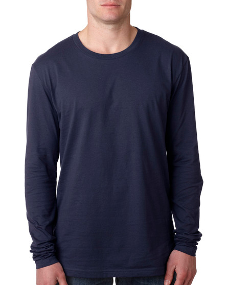 N3601 Next Level Men's Cotton Long-Sleeve Crew