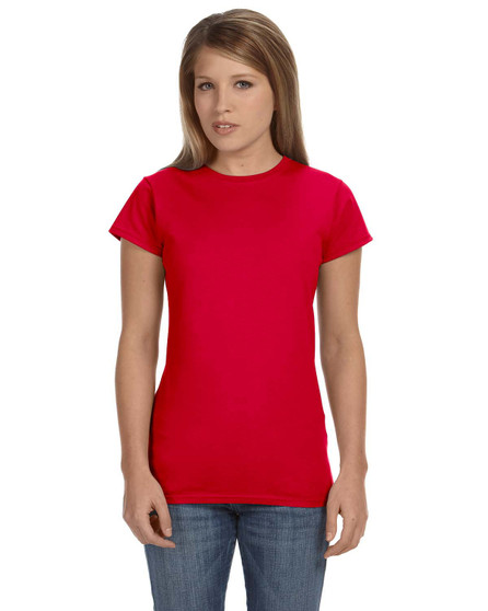 G640L Gildan Ladies' Softstyle® 4.5 oz. Fitted T-Shirt G640L Gildan Ladies' Softstyle® 4.5 oz. Fitted T-Shirt