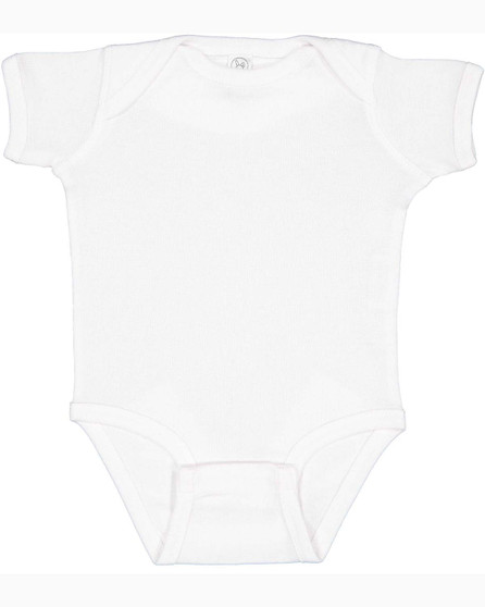 4400 Rabbit Skins Infant Baby Rib Bodysuit