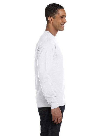 5186 Hanes Adult 6.1 oz. Long-Sleeve Beefy-T®