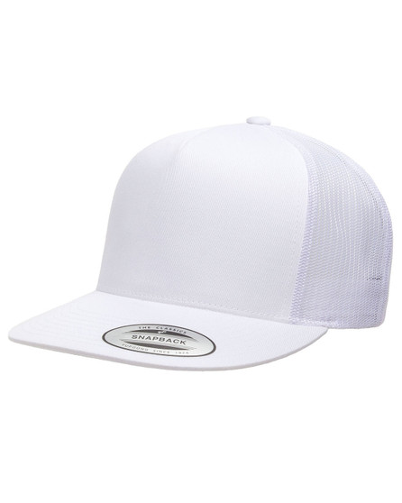 6006 Yupoong Adult 5-Panel Classic Trucker Cap