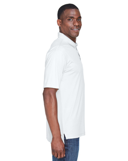 8425 UltraClub Men's Cool & Dry Sport Performance Interlock Polo, view 2