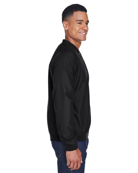 8926 UltraClub Adult Long-Sleeve Microfiber Crossover V-Neck Wind Shirt 8926 UltraClub Adult Long-Sleeve Microfiber Crossover V-Neck Wind Shirt