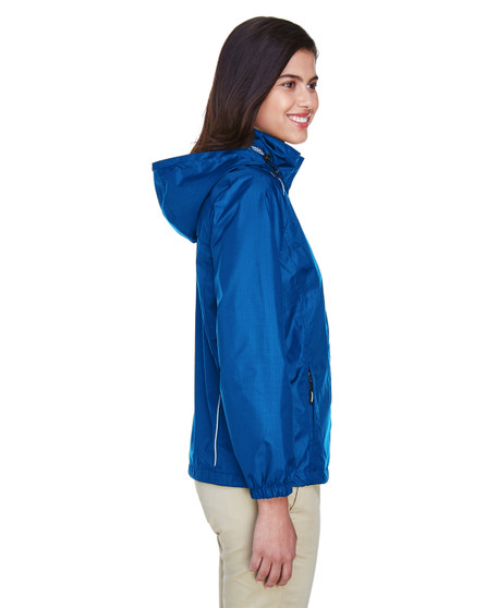 78185 Core 365 Ladies' Climate Seam-Sealed Lightweight Variegated Ripstop Jacket 78185 Core 365 Ladies' Climate Seam-Sealed Lightweight Variegated Ripstop Jacket