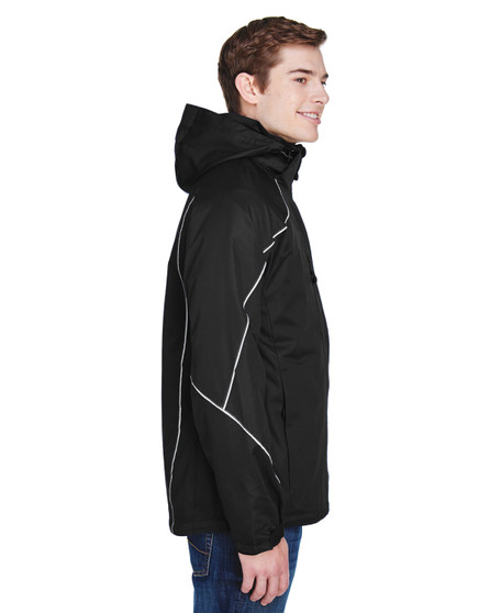 88196 North End Men's Angle 3-in-1 Jacket with Bonded Fleece Liner, view 2