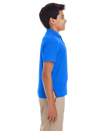 88181Y Core 365 Youth Origin Performance Piqué Polo, view 2