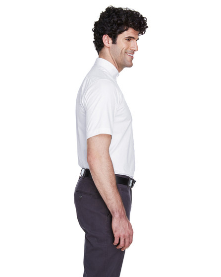 88194T Core 365 Men's Tall Optimum Short-Sleeve Twill Shirt, view 2