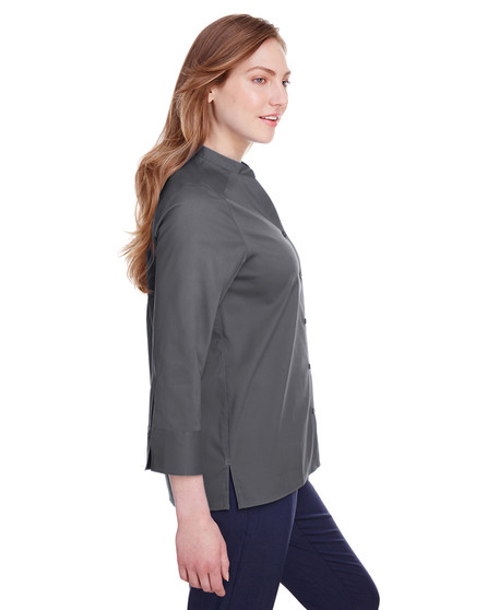 DG560W Devon & Jones Ladies' Crown Collection™ Stretch Broadcloth 3/4 Sleeve Blouse
