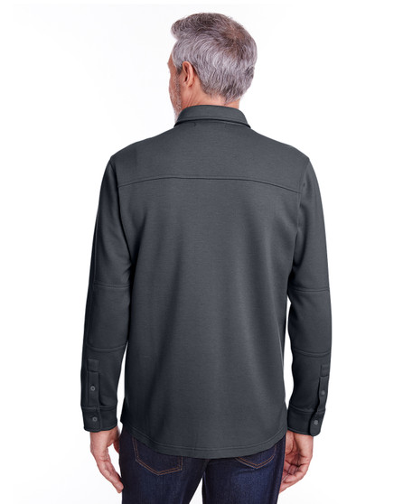 M708 Harriton Adult StainBloc™ Pique Fleece Shirt-Jacket M708 Harriton Adult StainBloc™ Pique Fleece Shirt-Jacket