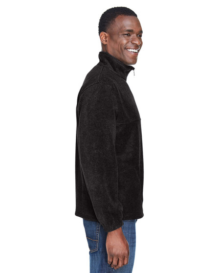 M980 Harriton Adult 8 oz. Quarter-Zip Fleece Pullover, view 2