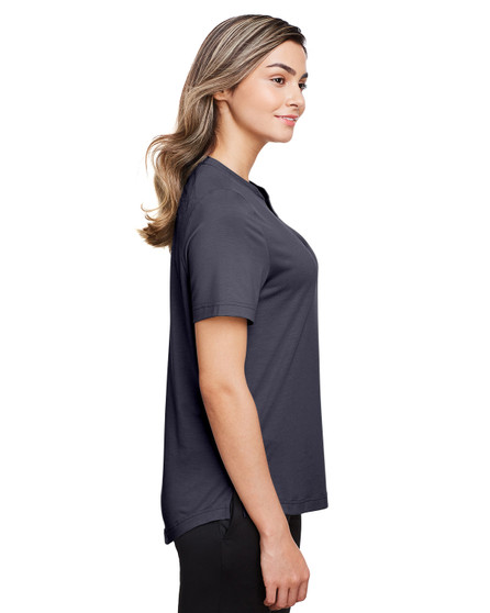 NE100W North End Ladies' Jaq Snap-Up Stretch Performance Polo, view 2