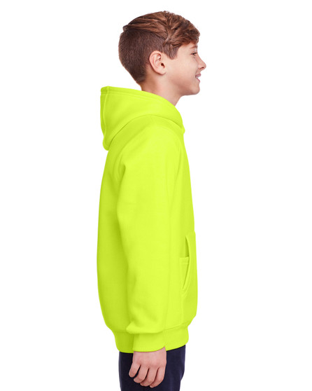 TT96Y Team 365 Youth Zone HydroSport™ Heavyweight Pullover Hooded Sweatshirt, view 2