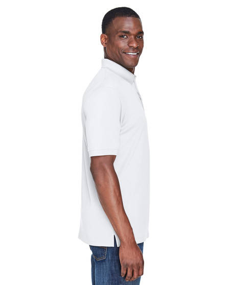 U8315 UltraClub Men's Platinum Performance Piqué Polo with TempControl Technology, view 2