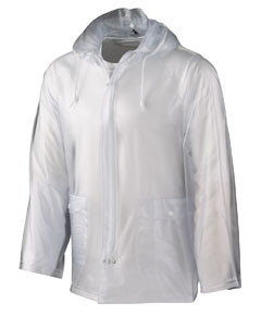 3160 Augusta Drop Ship Adult Clear Rain Jacket