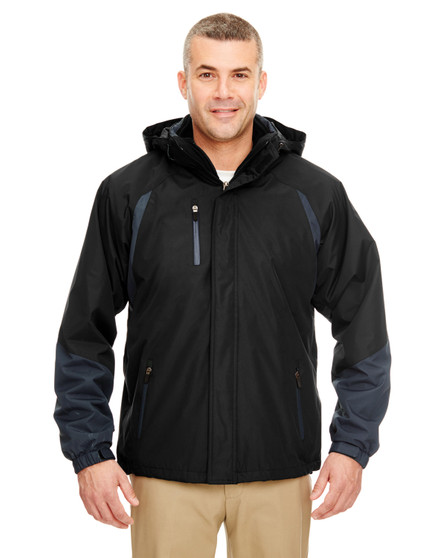 8939 UltraClub Adult Colorblock 3-in-1 Systems Hooded Jacket 8939 UltraClub Adult Colorblock 3-in-1 Systems Hooded Jacket