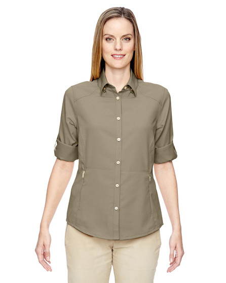 77047 North End Ladies' Excursion Concourse Performance Shirt