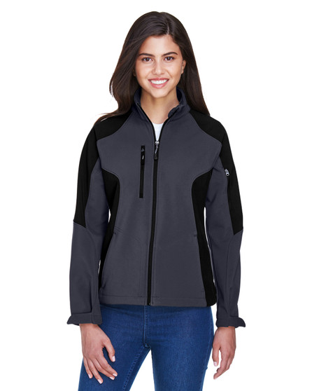 78077 North End Ladies' Compass Colorblock Three-Layer Fleece Bonded Soft Shell Jacket 78077 North End Ladies' Compass Colorblock Three-Layer Fleece Bonded Soft Shell Jacket
