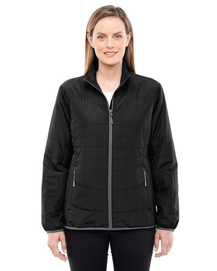 78231 North End Ladies' Resolve Interactive Insulated Packable Jacket