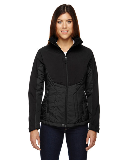 78679 North End Ladies' Innovate Insulated Hybrid Soft Shell Jacket 78679 North End Ladies' Innovate Insulated Hybrid Soft Shell Jacket