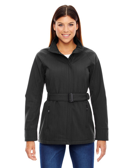78801 North End Ladies' Skyscape Three-Layer Textured Two-Tone Soft Shell Jacket 78801 North End Ladies' Skyscape Three-Layer Textured Two-Tone Soft Shell Jacket