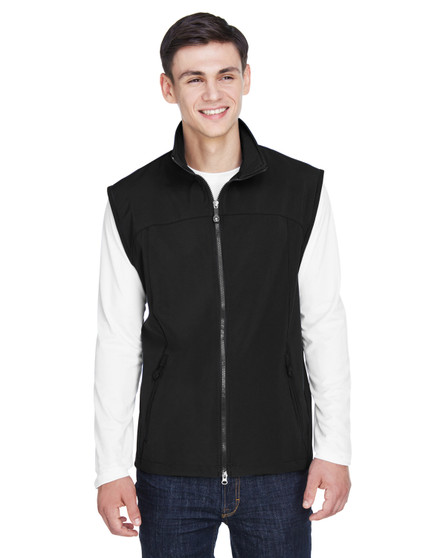 88127 North End Men's Three-Layer Light Bonded Performance Soft Shell Vest