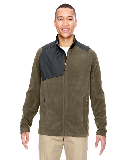 88215 North End Men's Excursion Trail Fabric-Block Fleece Jacket 88215 North End Men's Excursion Trail Fabric-Block Fleece Jacket