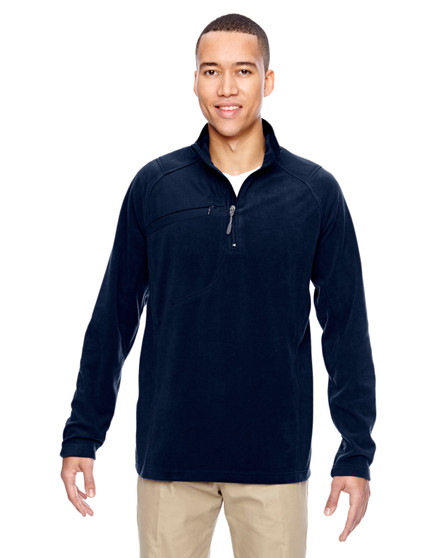 88217 North End Adult Excursion Trail Fabric-Block Fleece Quarter-Zip 88217 North End Adult Excursion Trail Fabric-Block Fleece Quarter-Zip