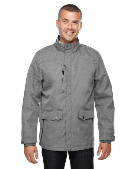88672 North End Men's Uptown Three-Layer Light Bonded City Textured Soft Shell Jacket