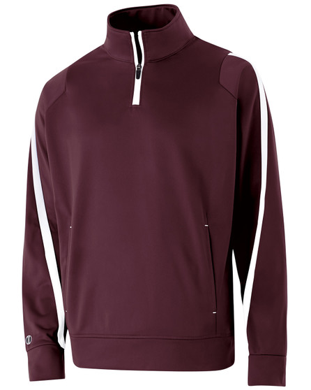 229292 Holloway Youth Polyester 1/4 Zip Determination Pullover
