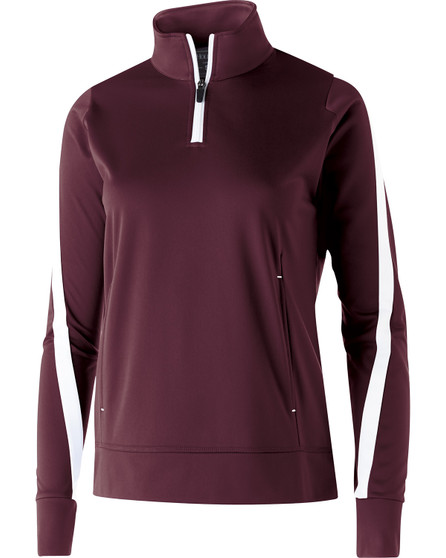 229392 Holloway Ladies' Polyester 1/4 Zip Determination Pullover 229392 Holloway Ladies' Polyester 1/4 Zip Determination Pullover