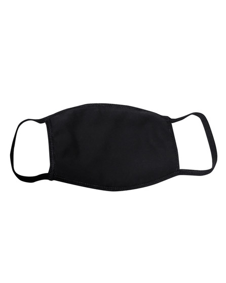 1900BY Bayside Adult Cotton Face Mask Made in USA - 25 Pack