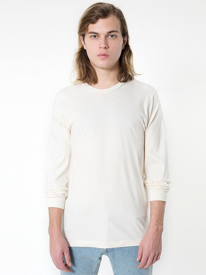 2007ORW American Apparel Unisex Organic Fine Jersey Long-Sleeve T-Shirt