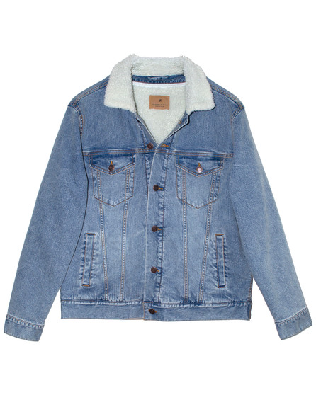 372J Threadfast Apparel Unisex Sherpa-Lined Denim Jacket 372J Threadfast Apparel Unisex Sherpa-Lined Denim Jacket