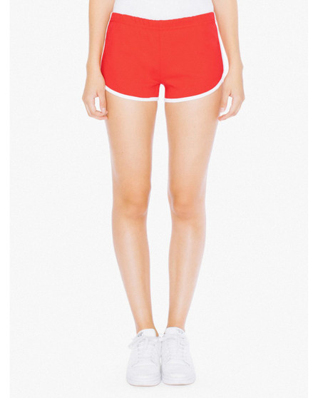 7301W American Apparel Ladies' Interlock Running Shorts