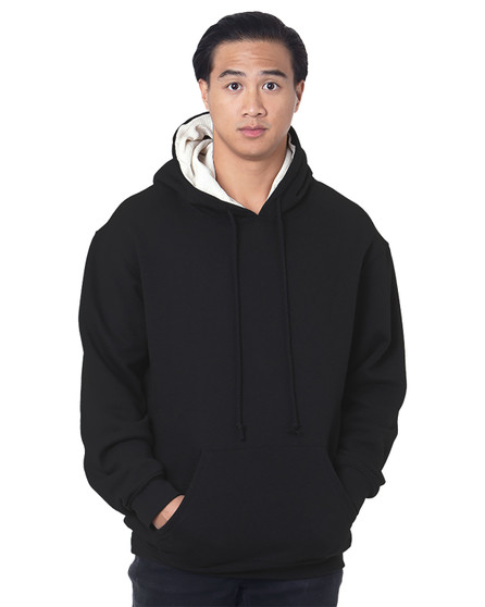 BA930 Bayside Adult Super Heavy Thermal-Lined Hooded Sweatshirt