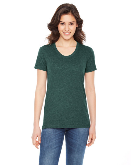 BB301W American Apparel Ladies' Poly-Cotton Short-Sleeve Crewneck