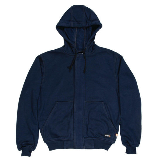 FRSZ19 Berne Men's Flame Resistant Full-Zip Hooded Sweatshirt