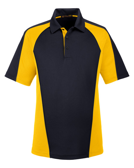 M385 Harriton Men's Advantage Snag Protection Plus IL Colorblock Polo