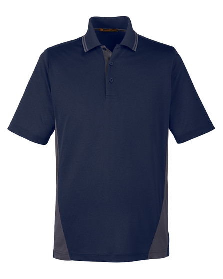 M386 Harriton Men's Flash Snag Protection Plus IL Colorblock Polo
