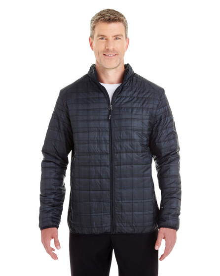 NE701 North End Men's Portal Interactive Printed Packable Puffer Jacket