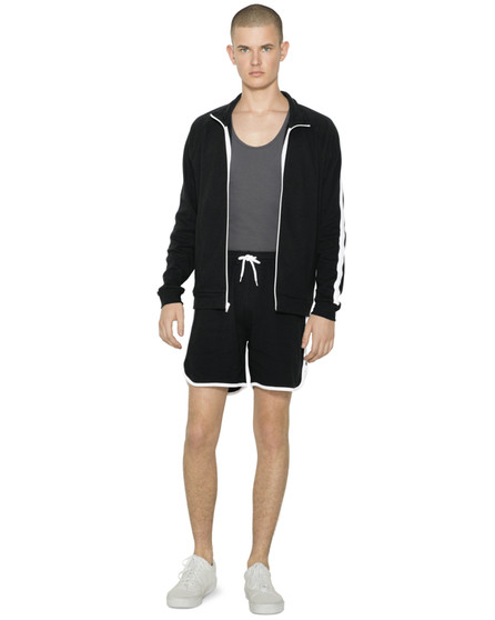 SA7423W American Apparel Unisex Interlock Shorts