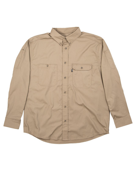 SH21 Berne Men's Utility Lightweight Canvas Woven Shirt