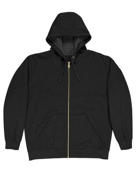 SZ513 Berne Unisex Iceberg Hooded Full-Zip Sweatshirt
