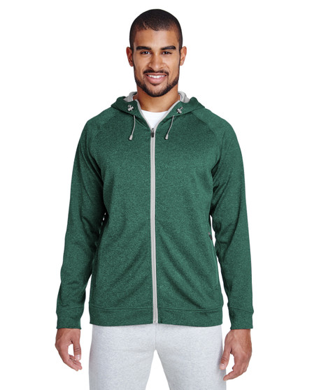 TT38 Team 365 Men's Excel Mélange Performance Fleece Jacket
